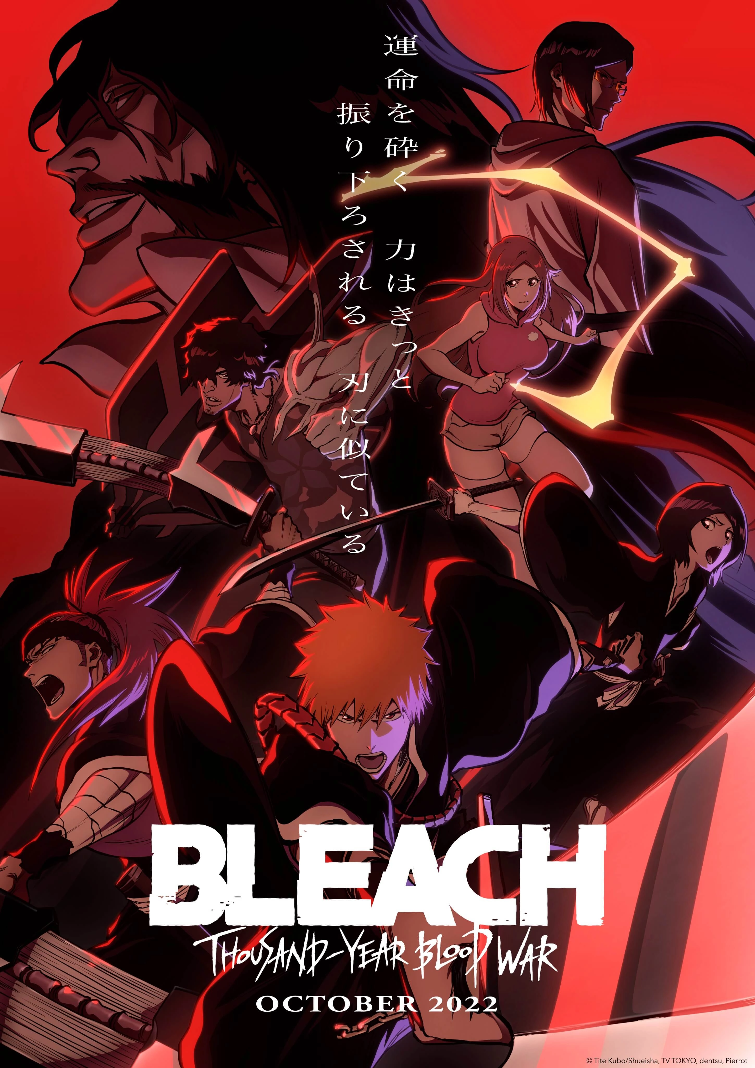 Key visual del anime Bleach TYBW