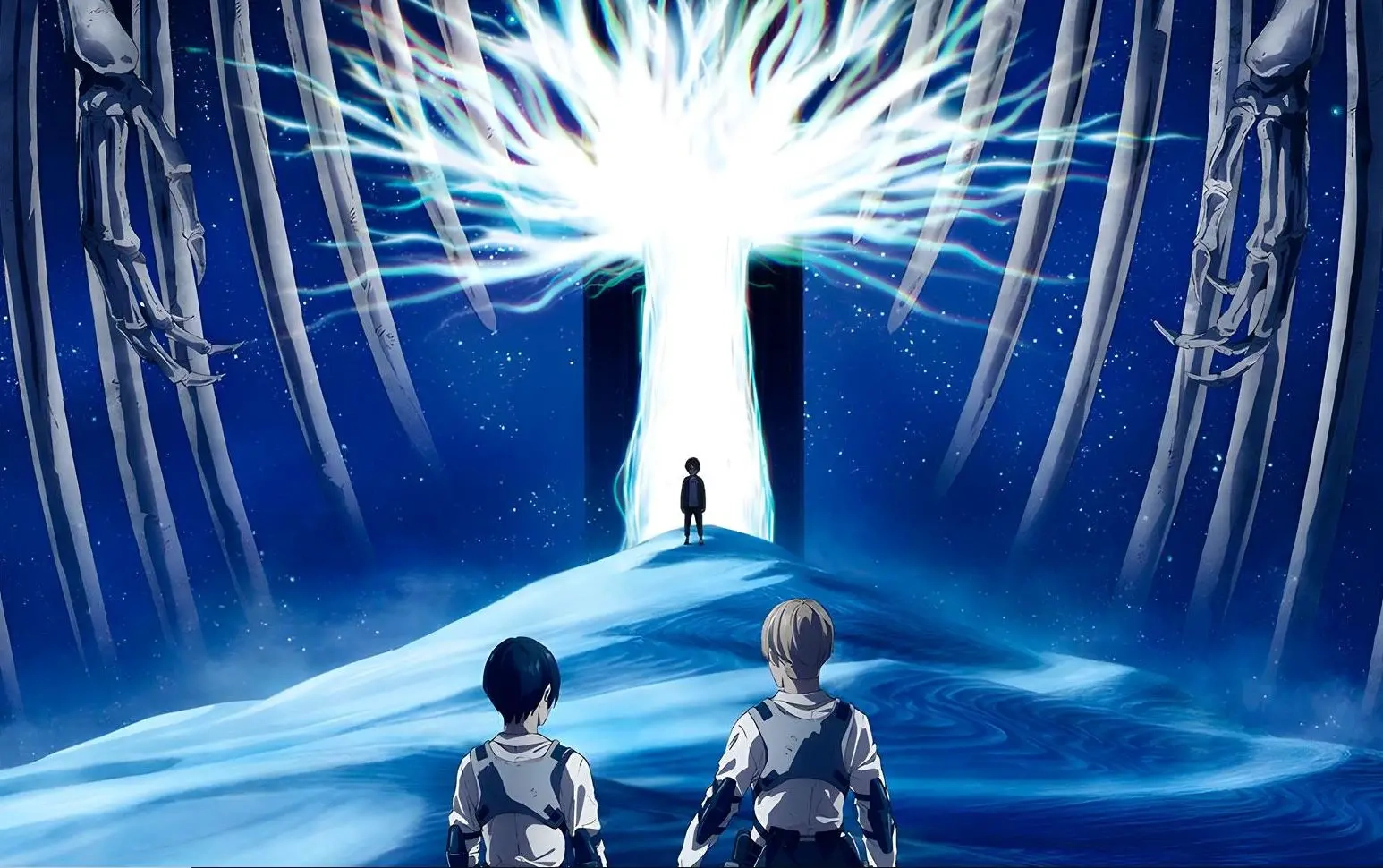 Shingeki no Kyojin: Liberan la última ilustración en homenaje al episodio final