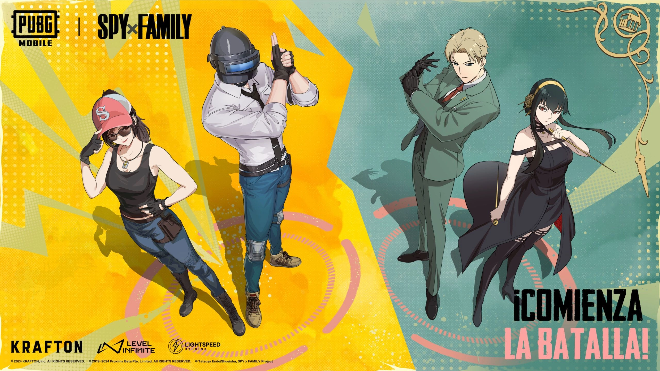 SPY x FAMILY llega a PUBG Mobile con inesperada colaboración