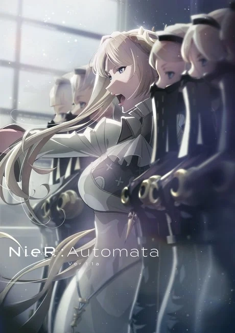 Key visual de la Comandante, personaje del anime de NieR:Automata Ver 1.1a