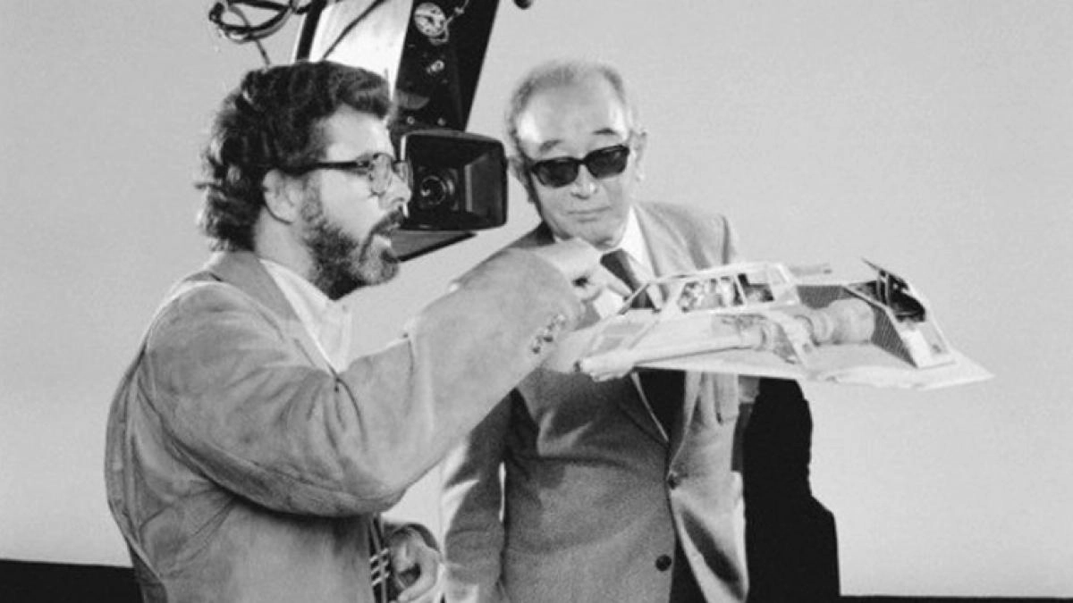 George Lucas y Akira Kurosawa