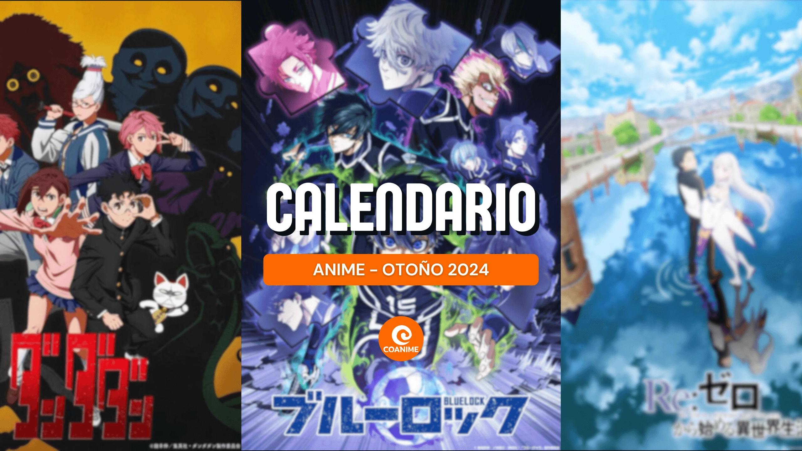 Calendario de estrenos de animes — Otoño 2024