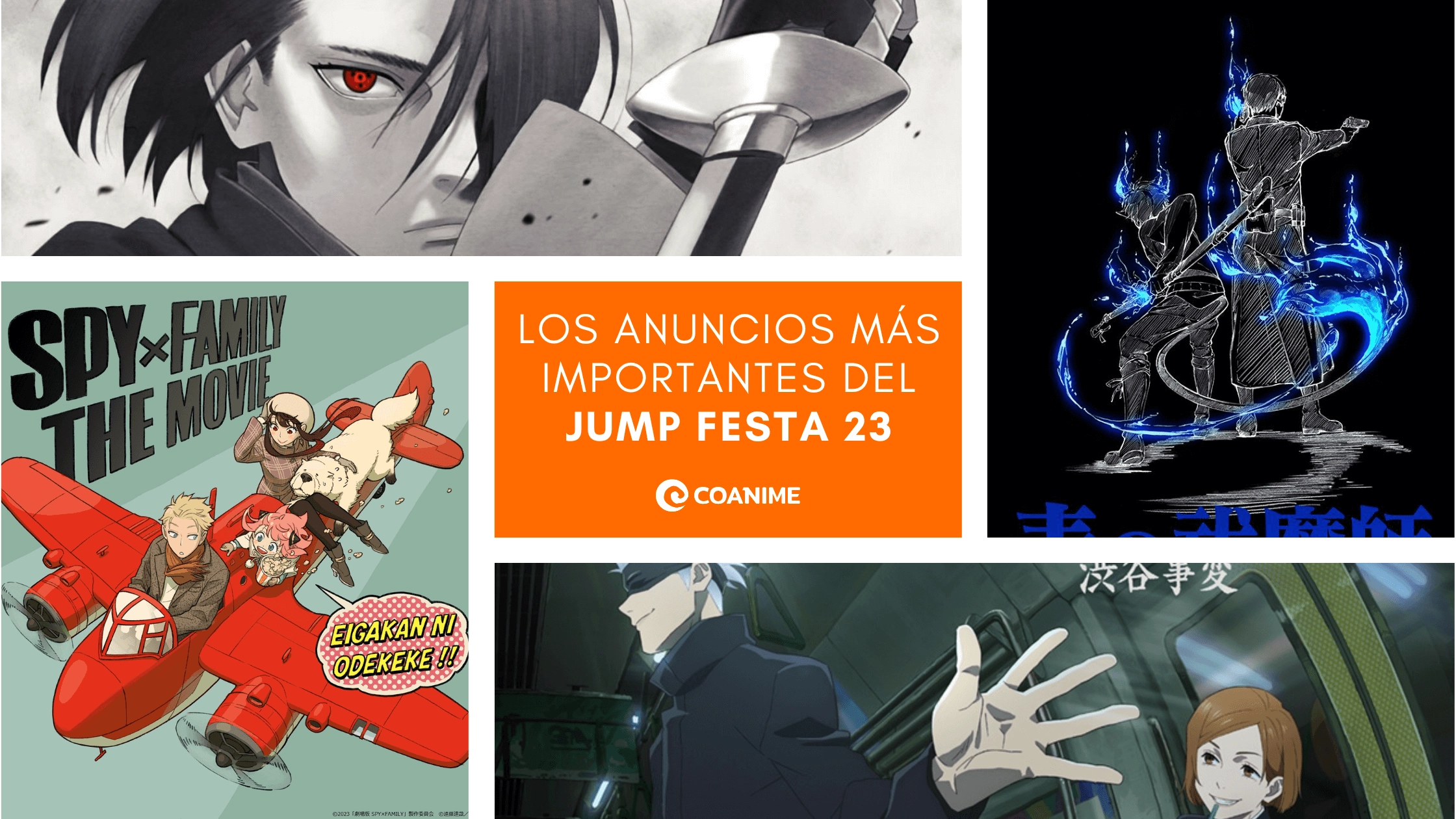 Los 5 anuncios más importantes del Jump Festa 23