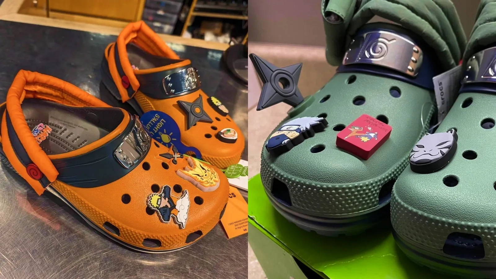 Crocs anuncia sus nuevas zapatillas de Naruto Shippuden