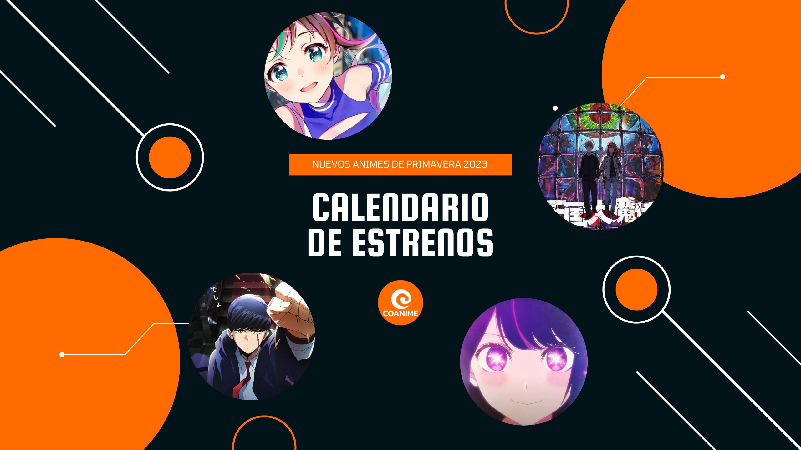 Articulos Cultura Otaku Calendario de animes Primavera 2023 Las