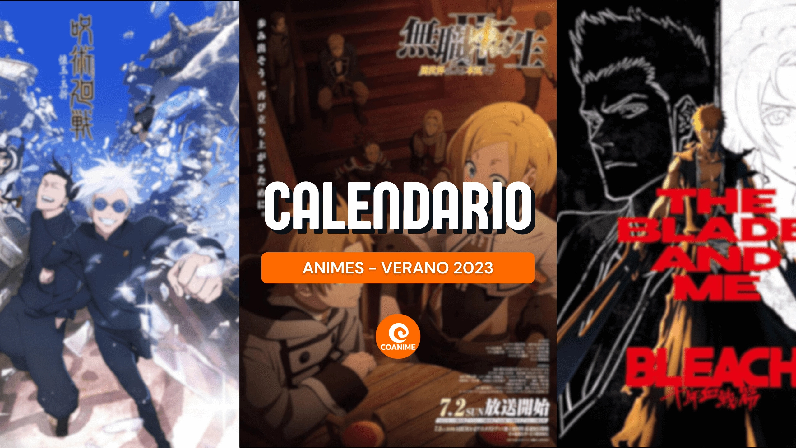 Calendario de estrenos de animes — Verano 2023 - Coanime.net