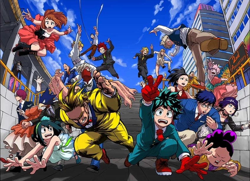 Cuándo termina el manga de Boku no Hero Academia