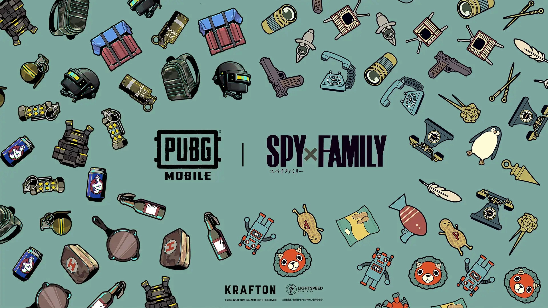 PUBG Mobile colabora con SPY x FAMILY